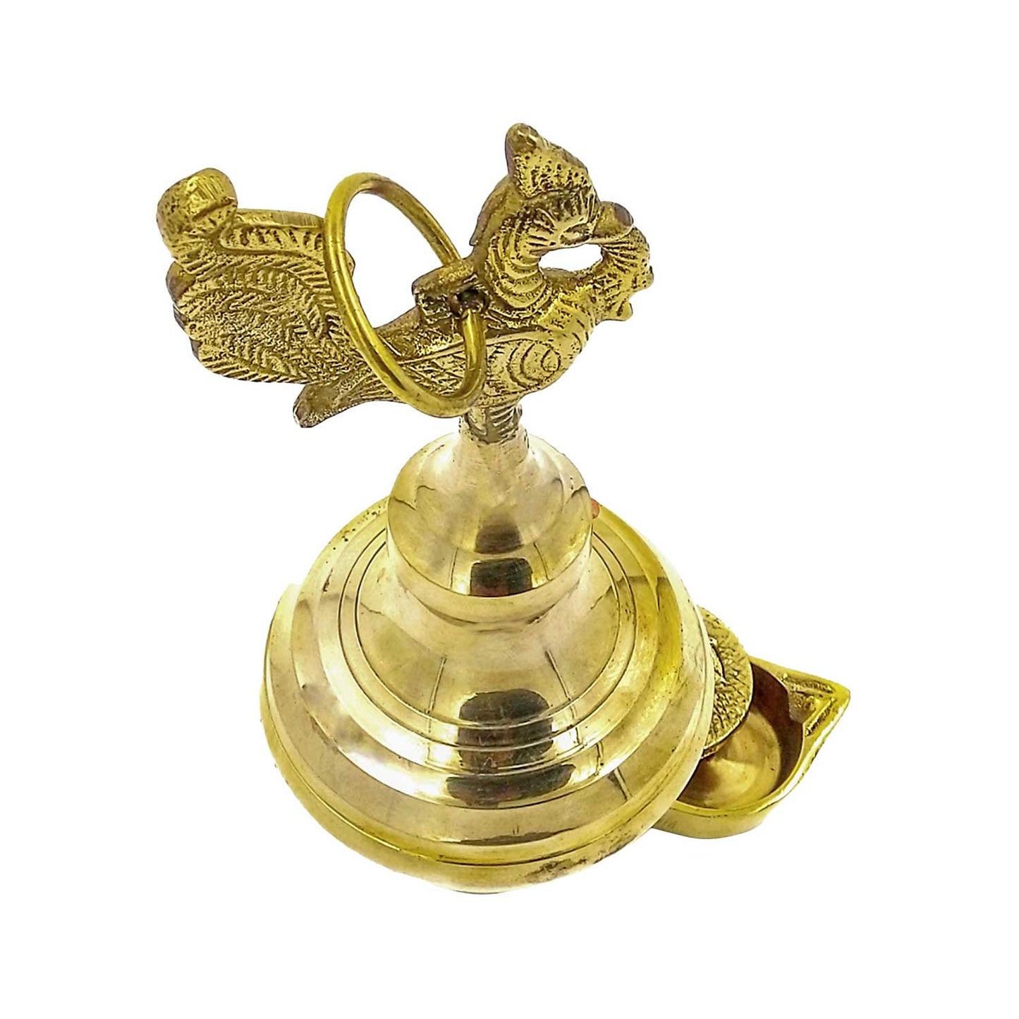 Keda Vilakku Hanging Peacock Oil Lamp