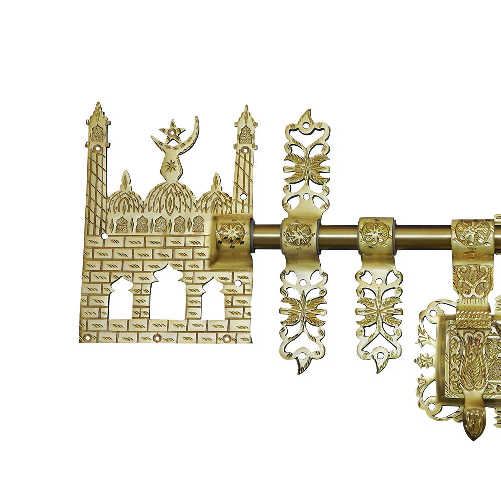 Brass Mosque Manichitratazhu Aldrop on white background