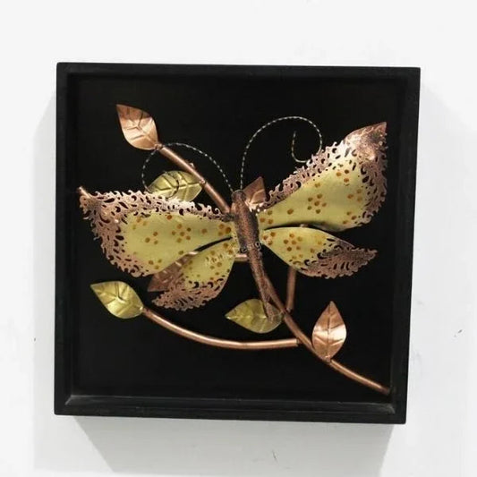 Gold Metal Butterfly Wall Decor For Kids Room