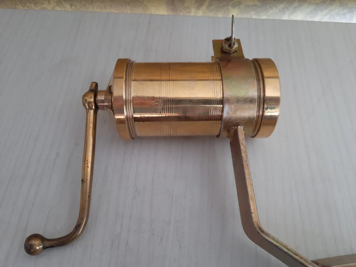 Traditional Brass Idiyappam Maker with Stand