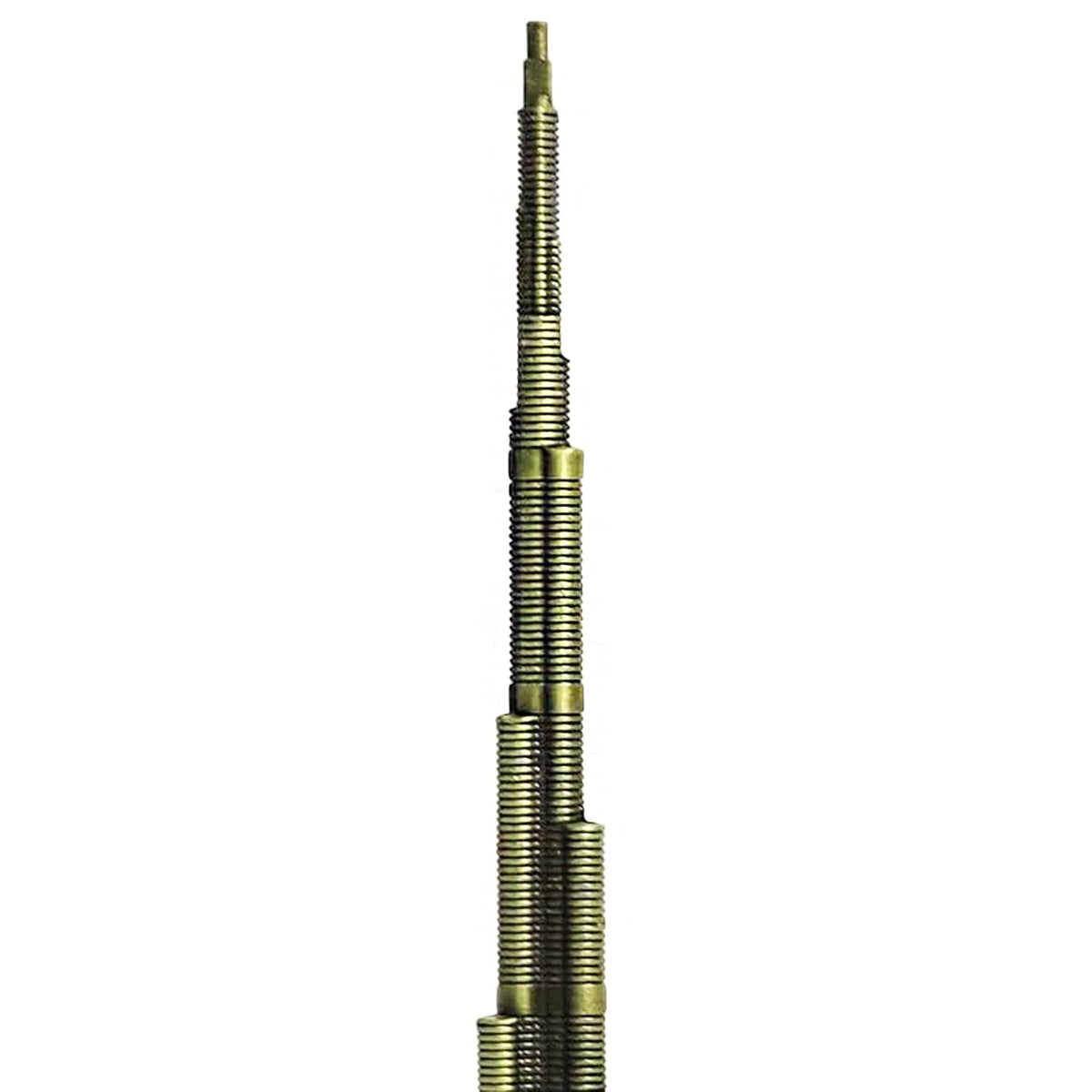 25 cm Metal Burj Khalifa Miniature Dubai Architectural Showpiece-artycraftz.com