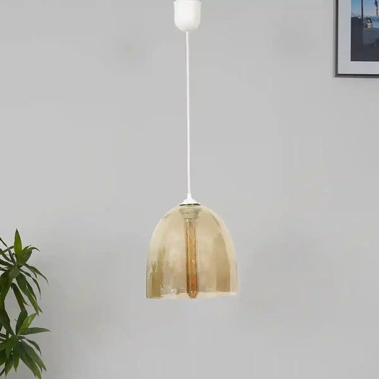 Hammered Look Grey Luster Mini Hanging Light-ArtyCraftz.com