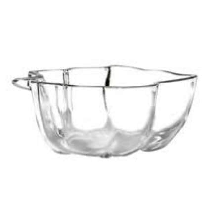 Glass Solid Dessert Bowl