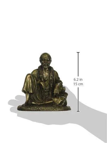 Sai Baba Bonded Bronze Height 6.2 Inches