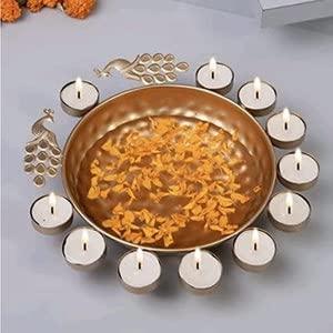 Peacock Decorative Urli Diyas