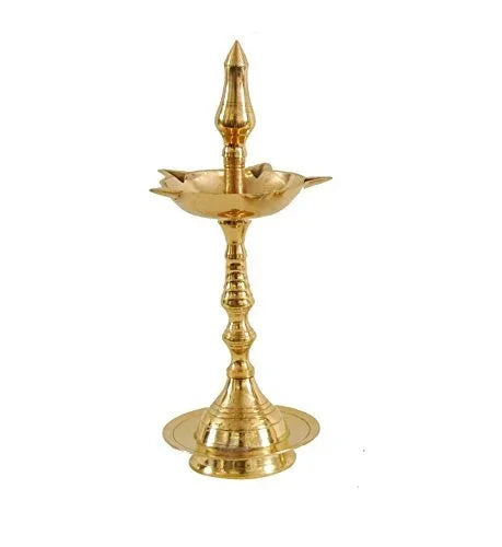 Brass Fancy Kerala Lamp-ArtyCraftz.com