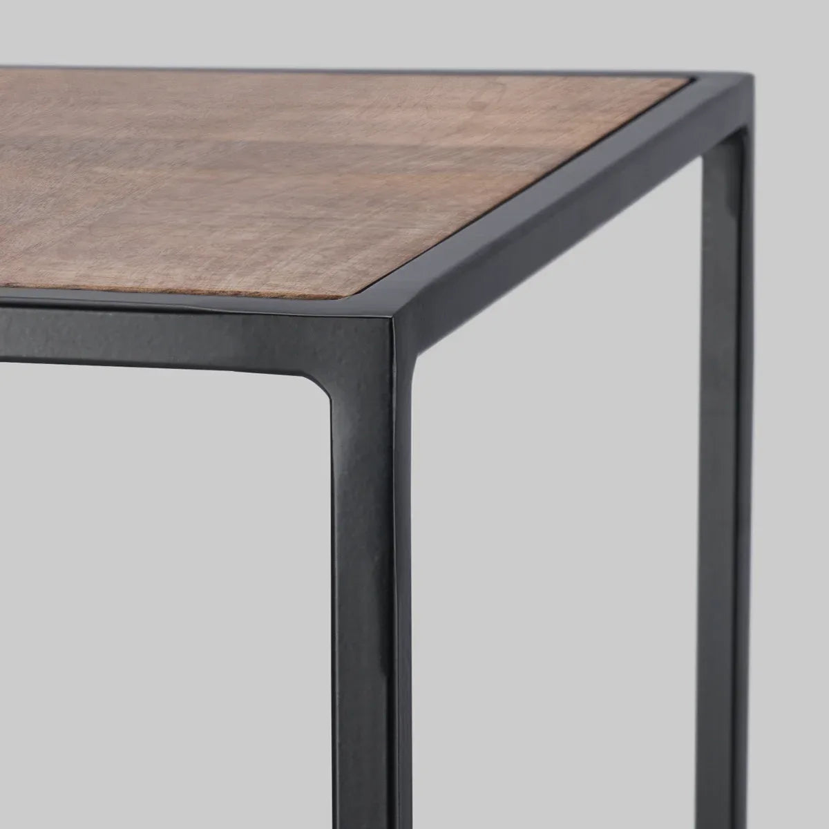 Set of 2 table, Iron, powder coated, 60 cm, 49.5 cm