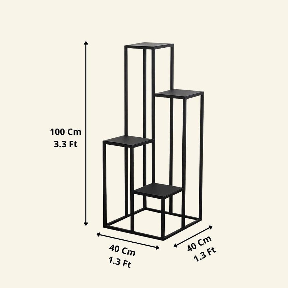 4 Tier Metal Planter Stand