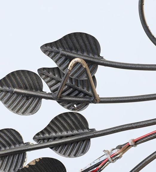 Nehaal Peacock Wall Decor Native Hanging & Mounted Art Sculpture Home Decor (27 x 33.5 inches) (Multicolor)