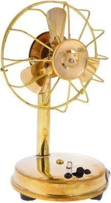 Mini Brass Table Fan Showpiece-ArtyCraftz.com