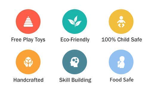 Handcrafted wooden Rolling Bell Cylinder