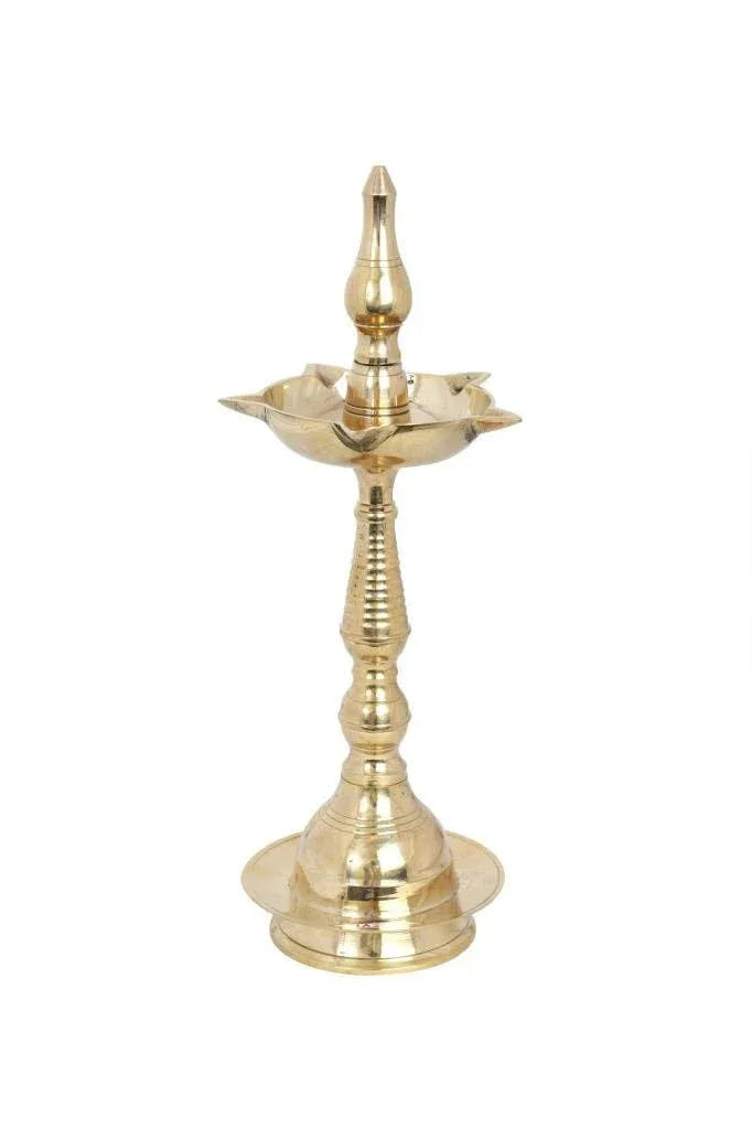Brass Fancy Kerala Lamp-ArtyCraftz.com