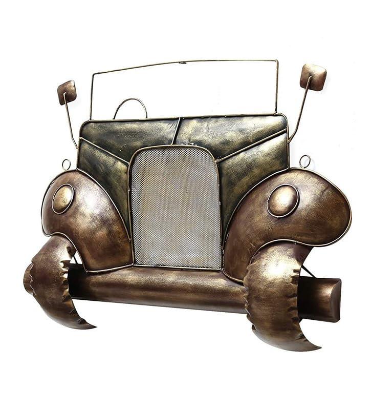 Handcrafted Metal Jeep Wall Decor