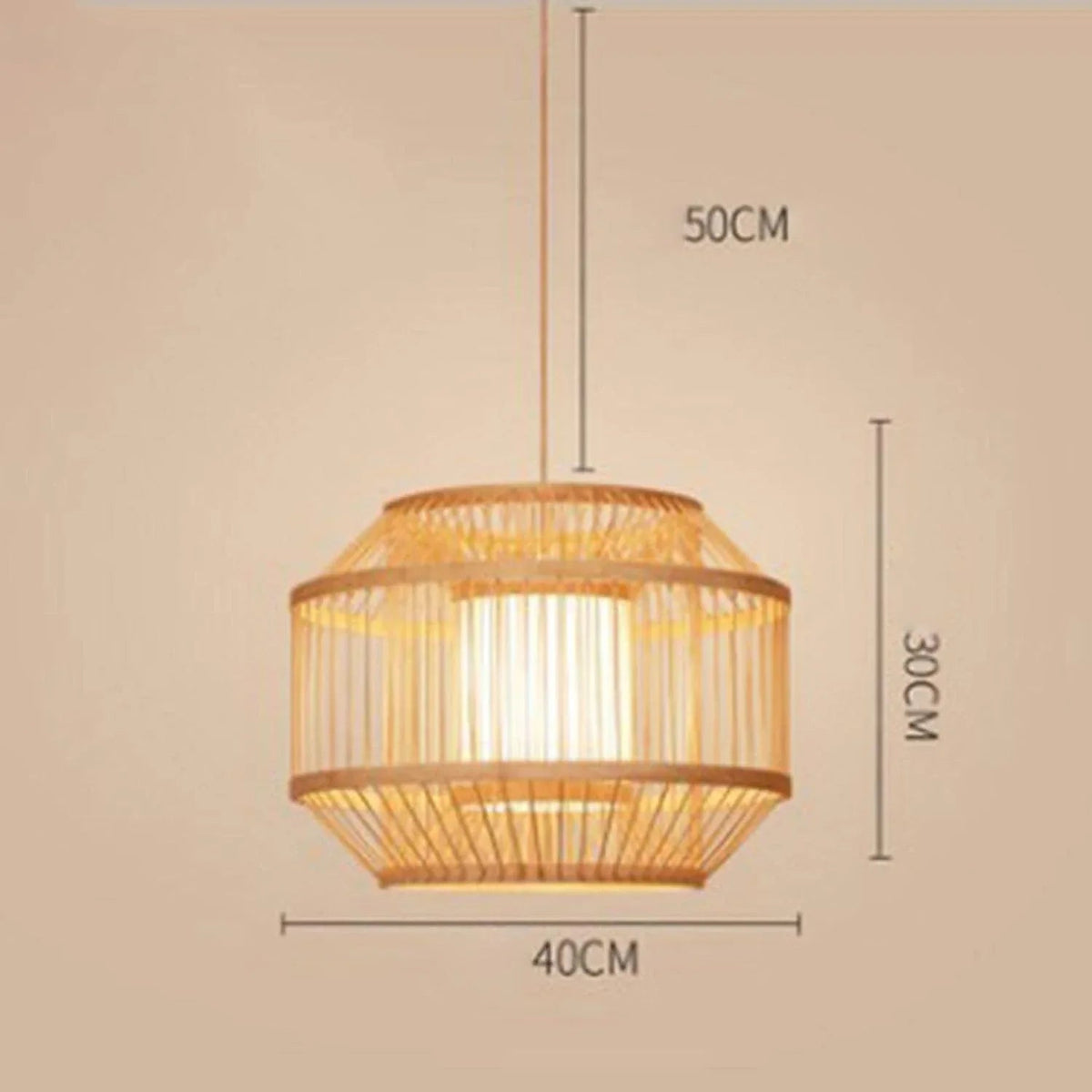Handcrafted Vintage Style Chandelier Lamp Ceiling Light With Dimension