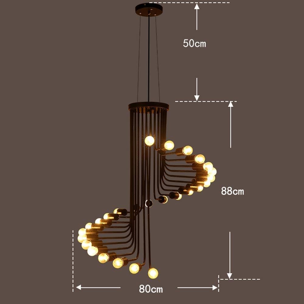 Handcrafted Spiral Staircase Chandelier