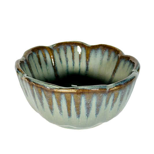 Mist Petal Dal Ceramic Bowl-ArtyCraftz.com