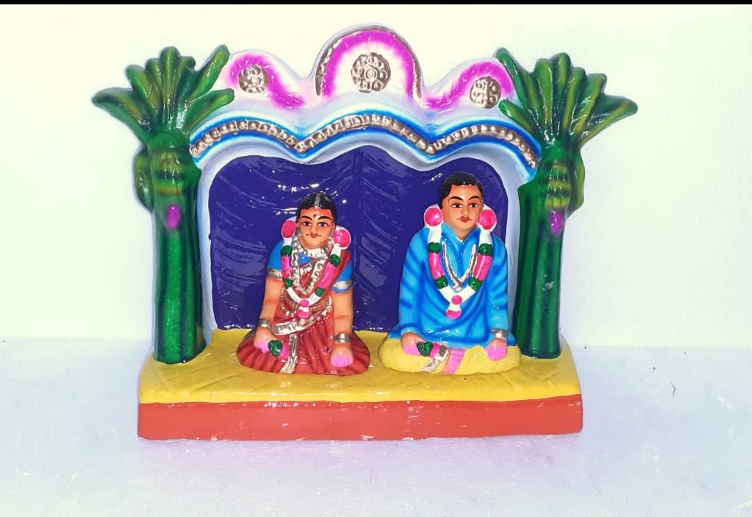 Marriage Kalyanam Set Paper Mache Golu Dolls