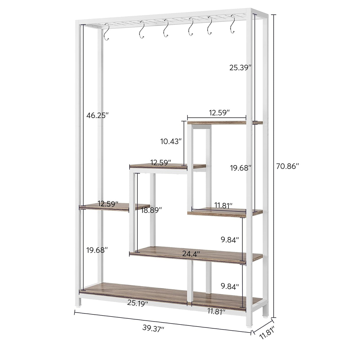 5 Tier Indoor Outdoor Plant Rack
