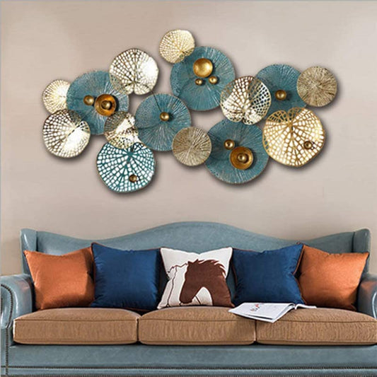Handcrafted Metal Round Designs for Wall Decor