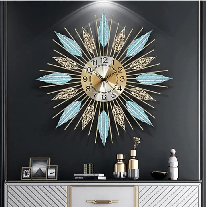 Handcrafted Metal Wall Clock