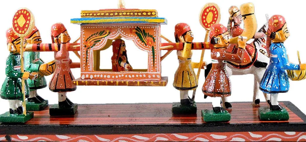Kondapalli Marriage Procession Showpiece