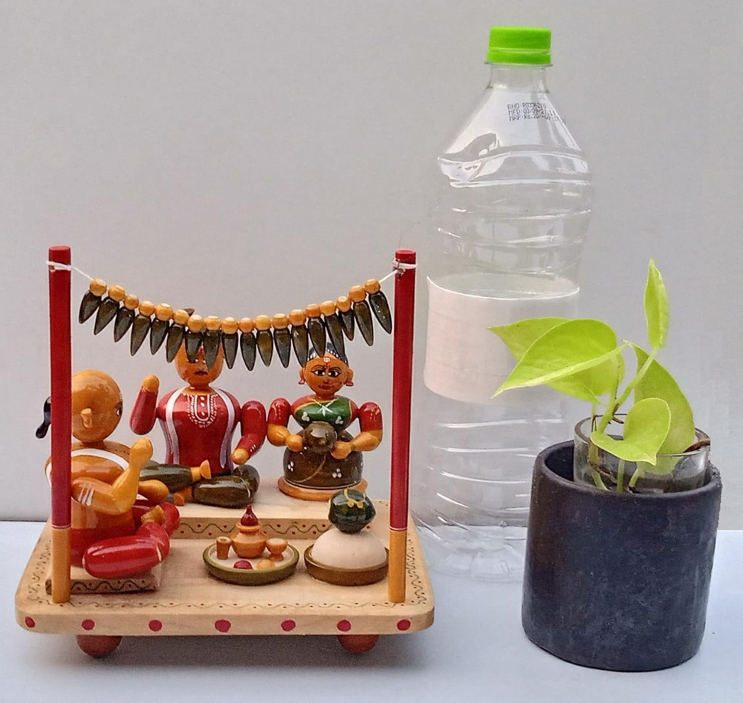 Etikoppaka Marriage Mandapam Showpiece