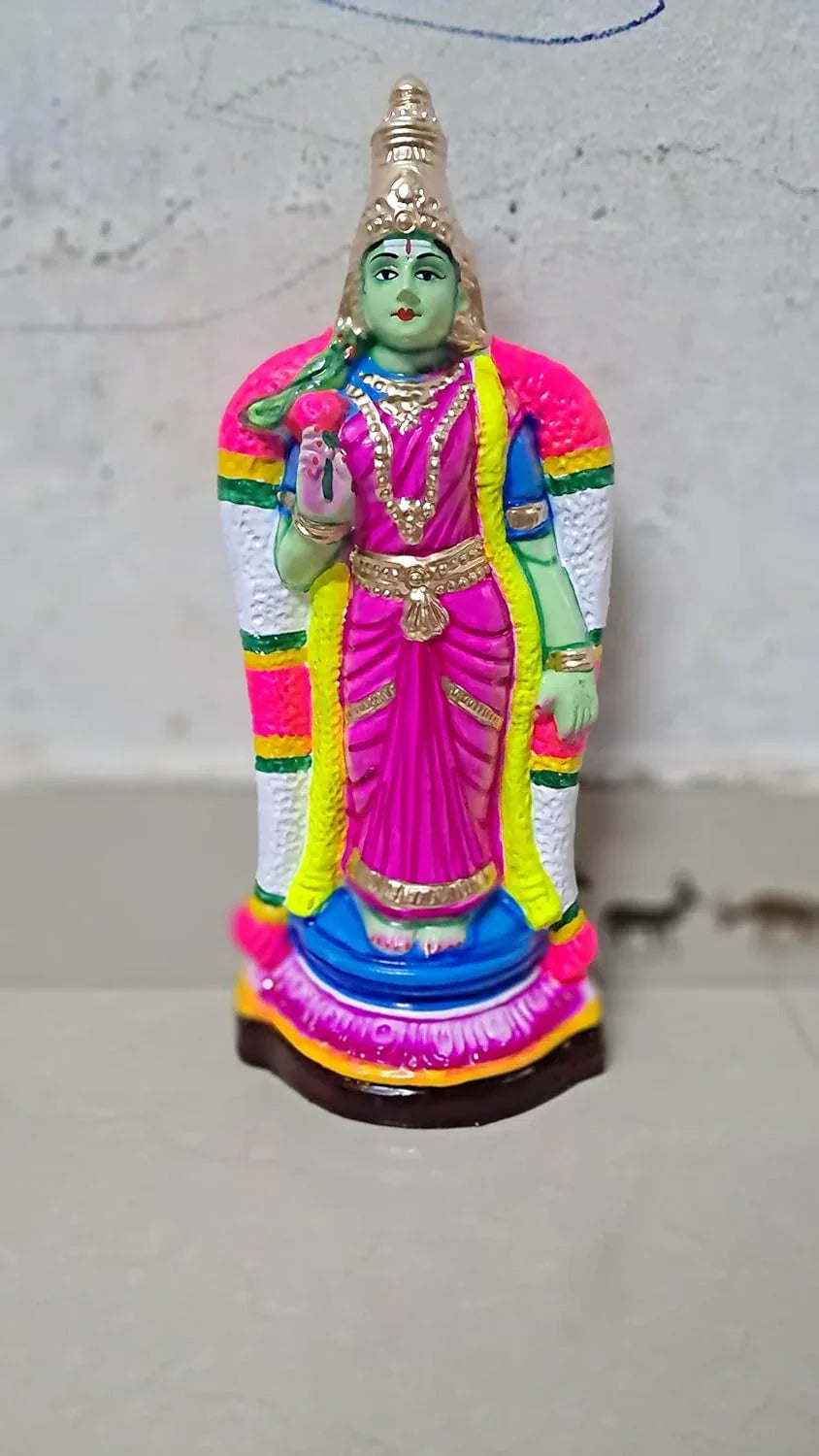 Meenakshi Amman Paper Mache Golu Doll