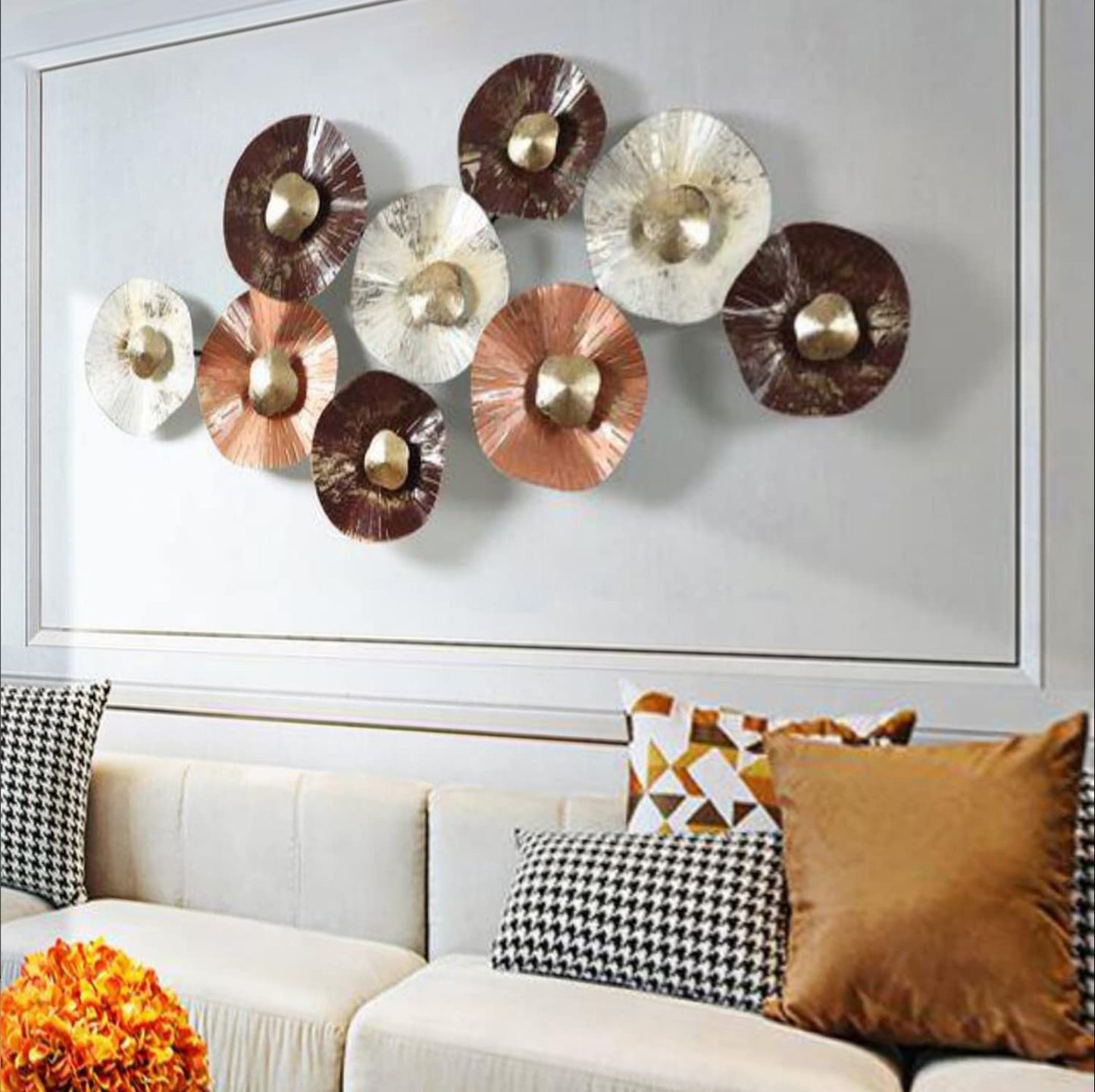 Handcrafted Iron Alexa Wall Art