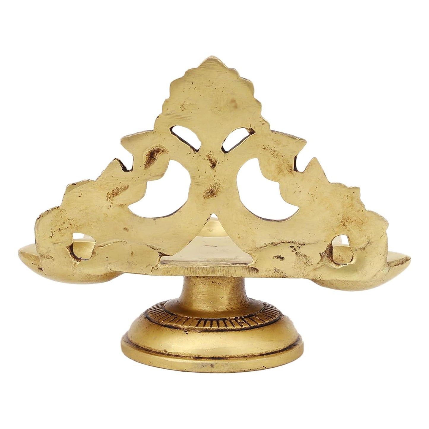 Decorative Brass Diya of Five Wick