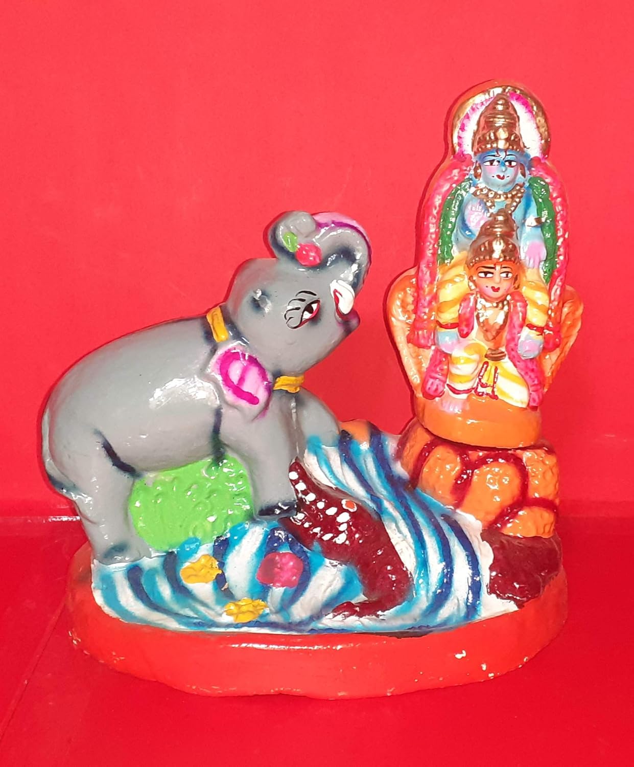 Gajendhra moksham, 2 Dolls, 7 Inches