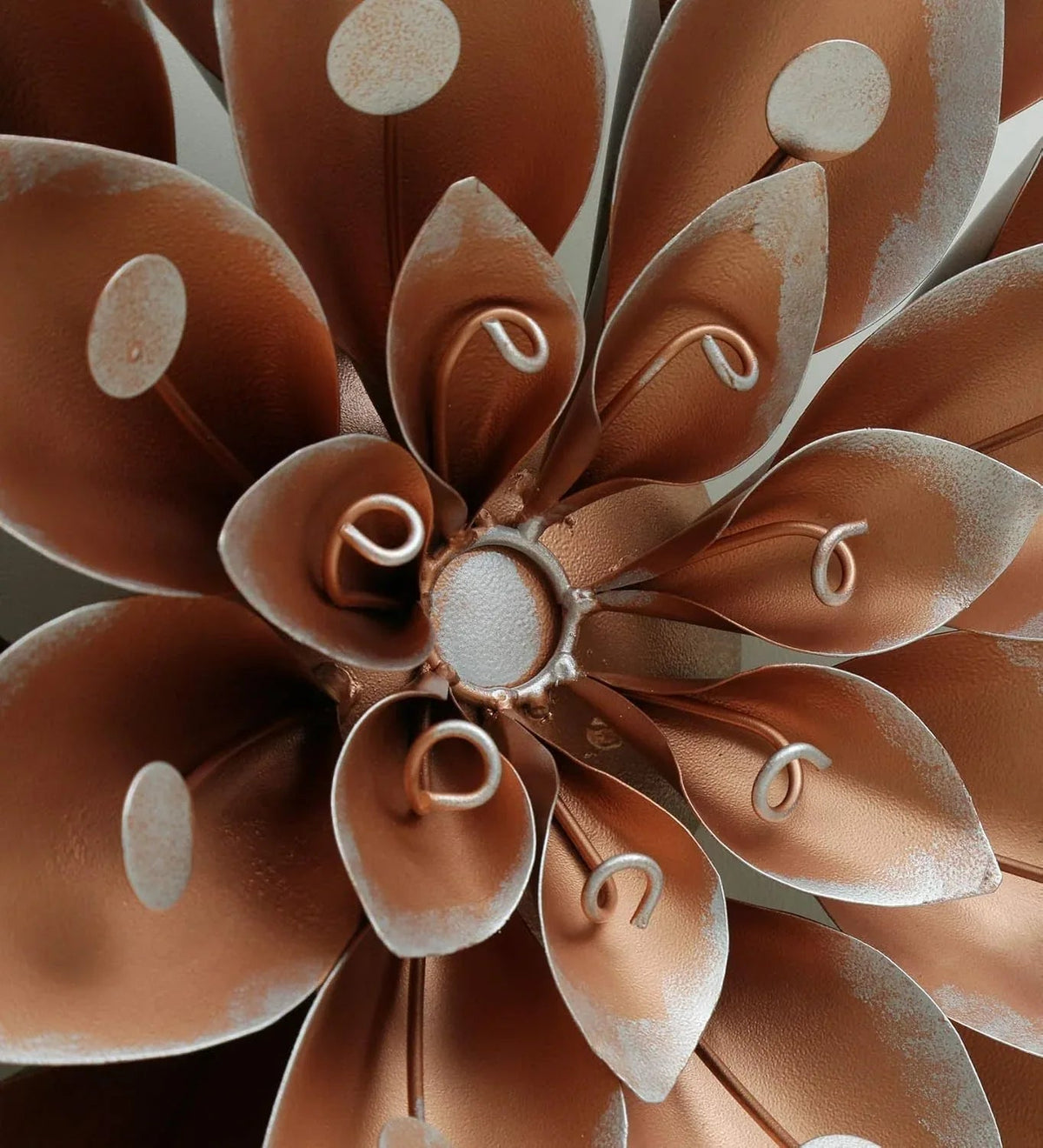 Multicolour Wrought Iron Gala Flower Wall Art - ArtyCraftz.com