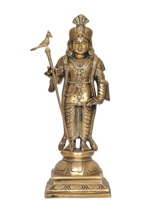 Lord Palani Raja Alangaram Murugan Statue-ArtyCraftz.com