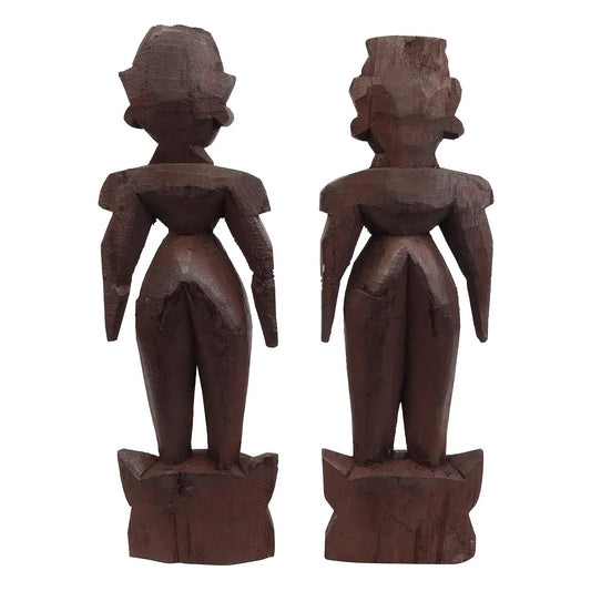 Handcrafted Wooden Marapachi Doll | Raja Rani | Marriage Couple | Male and Female Pair