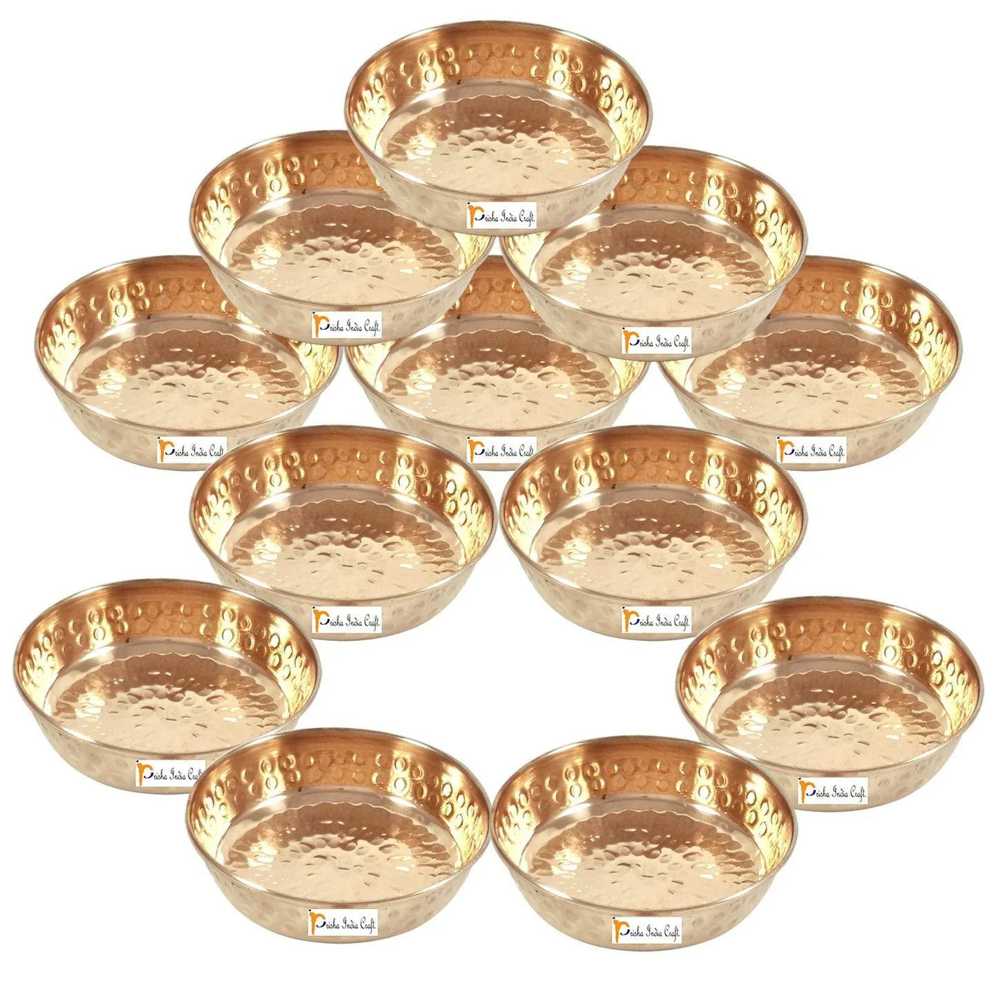Pure Copper Serving Pudding Bowl