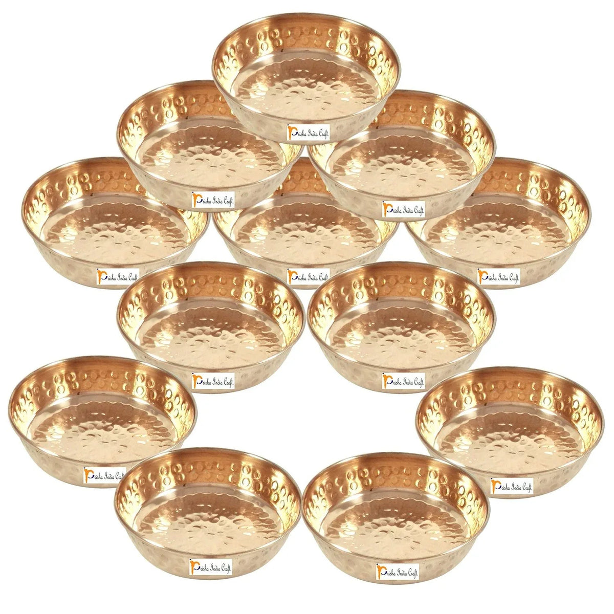 Pure Copper Serving Pudding Bowl
