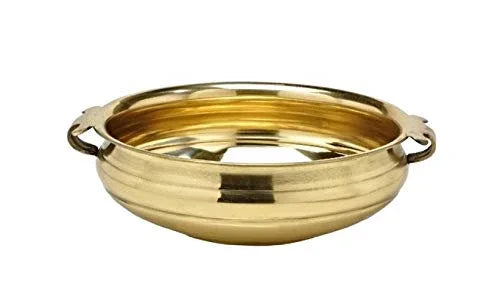 8 Inches Brass Urli