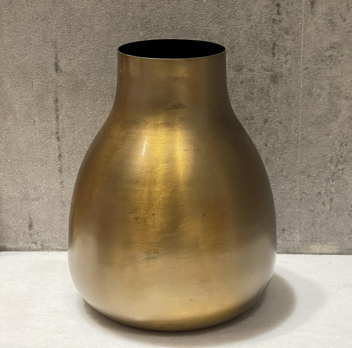 Golden Metal Vase
