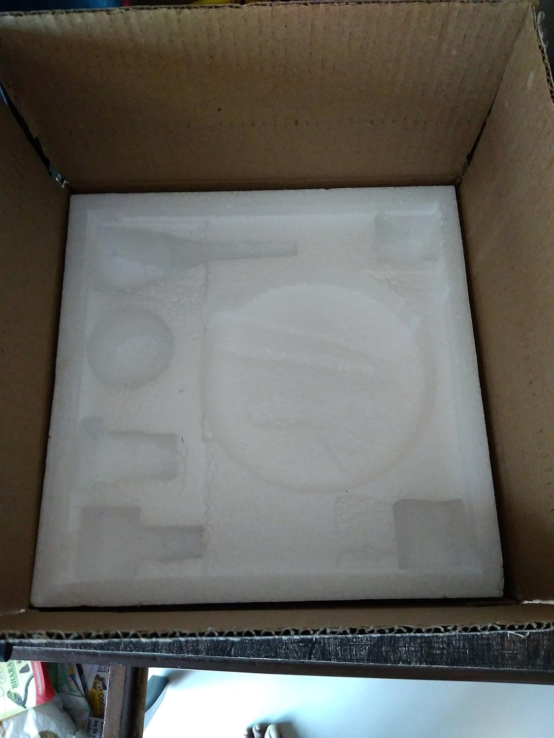 Glass Aarti/Puja Thali Set