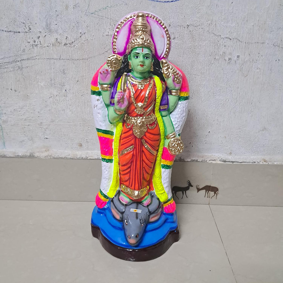Kanaga Durgai Paper Mache Golu Doll