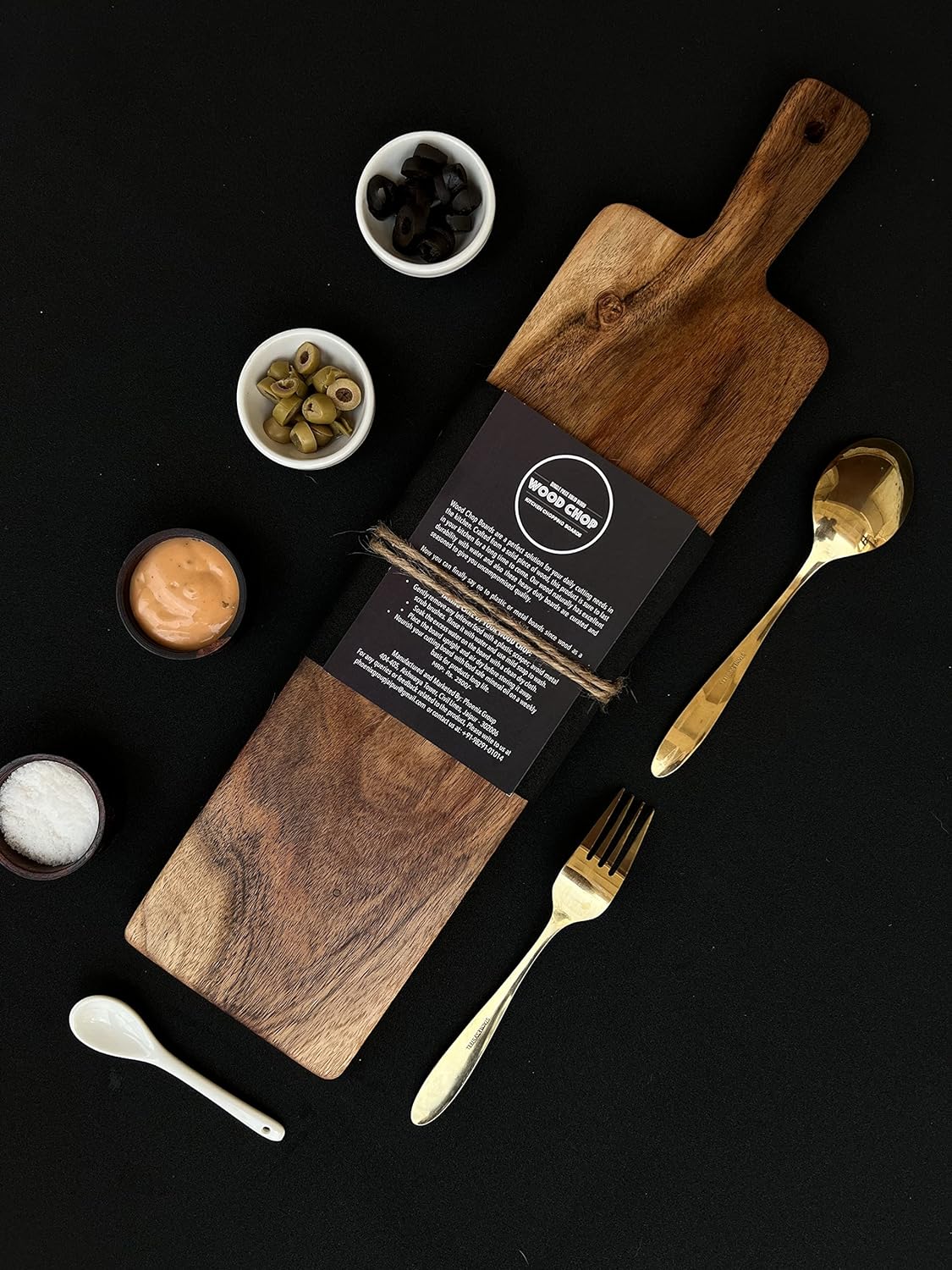 Acacia Wooden Cheese Board-ArtyCraftz.com