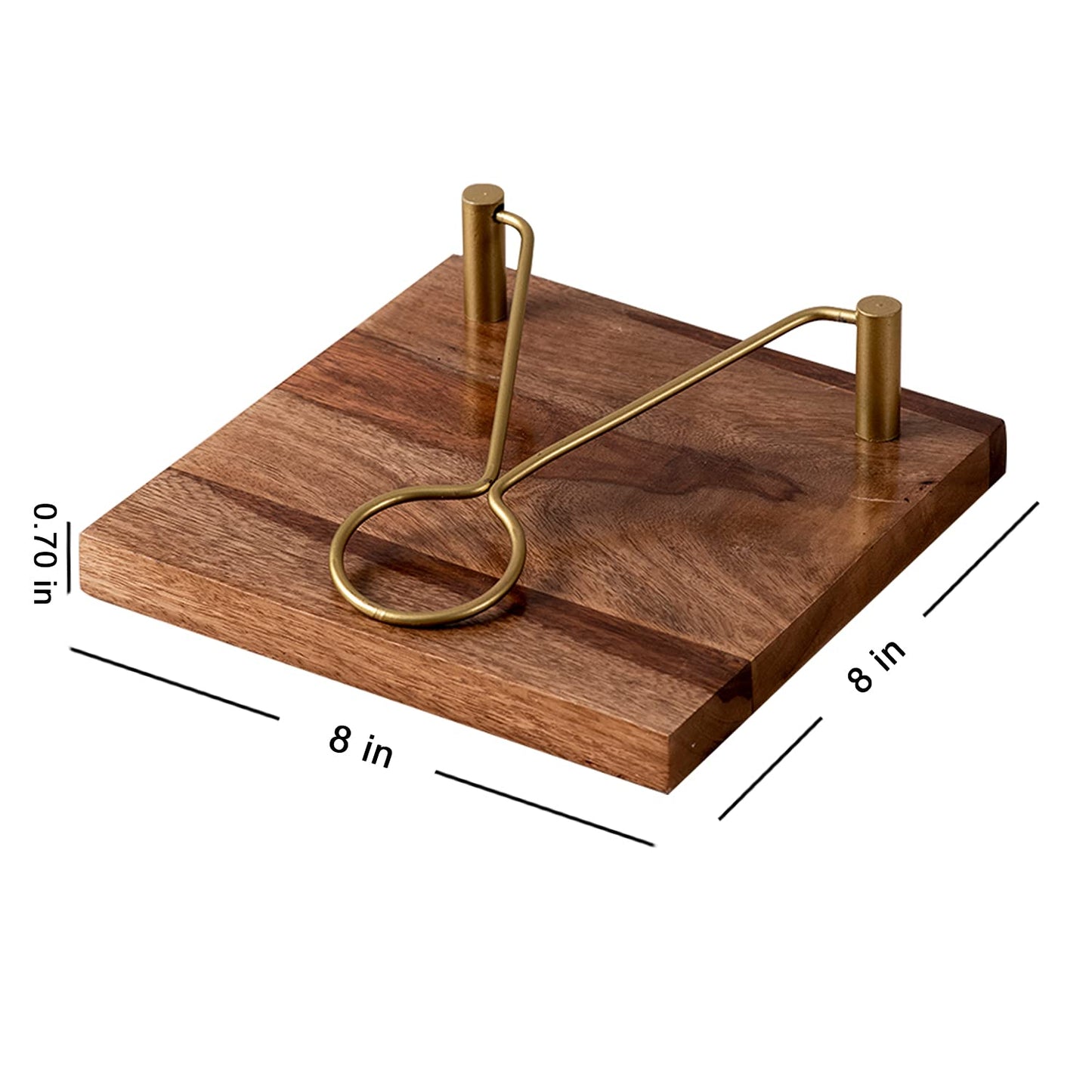 Acacia Wooden Tissue Paper Holder-ArtyCraftz.com