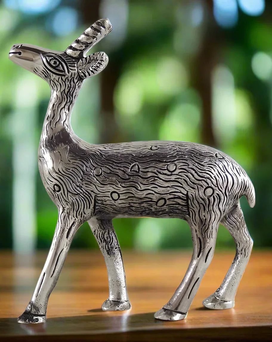 Aluminium Deer for Showpiece-ArtyCraftz.com