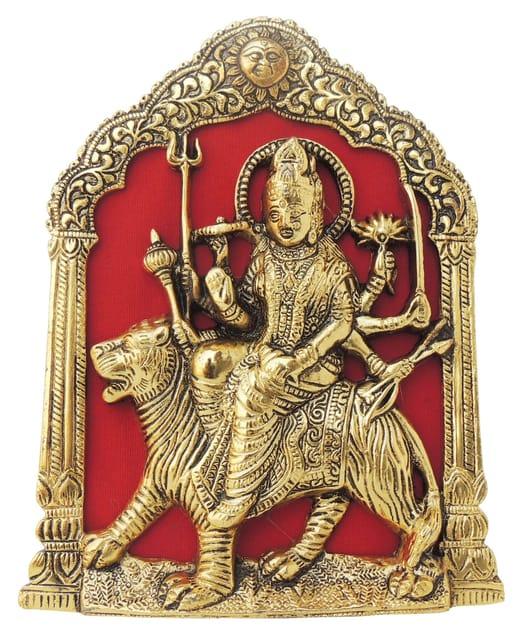 Aluminium durga maa statue