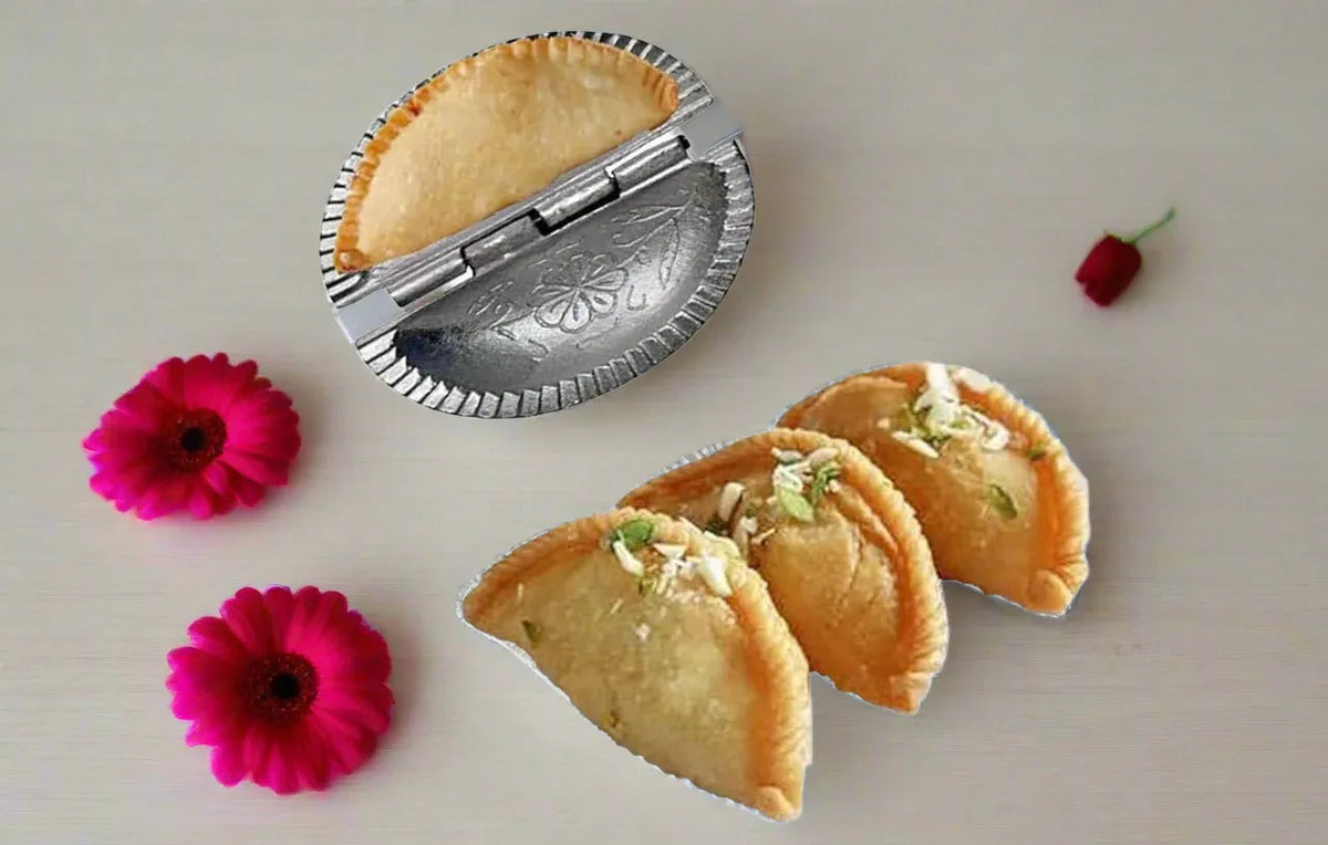 Aluminum Modak Maker with Gujiya Maker-ArtyCraftz.com