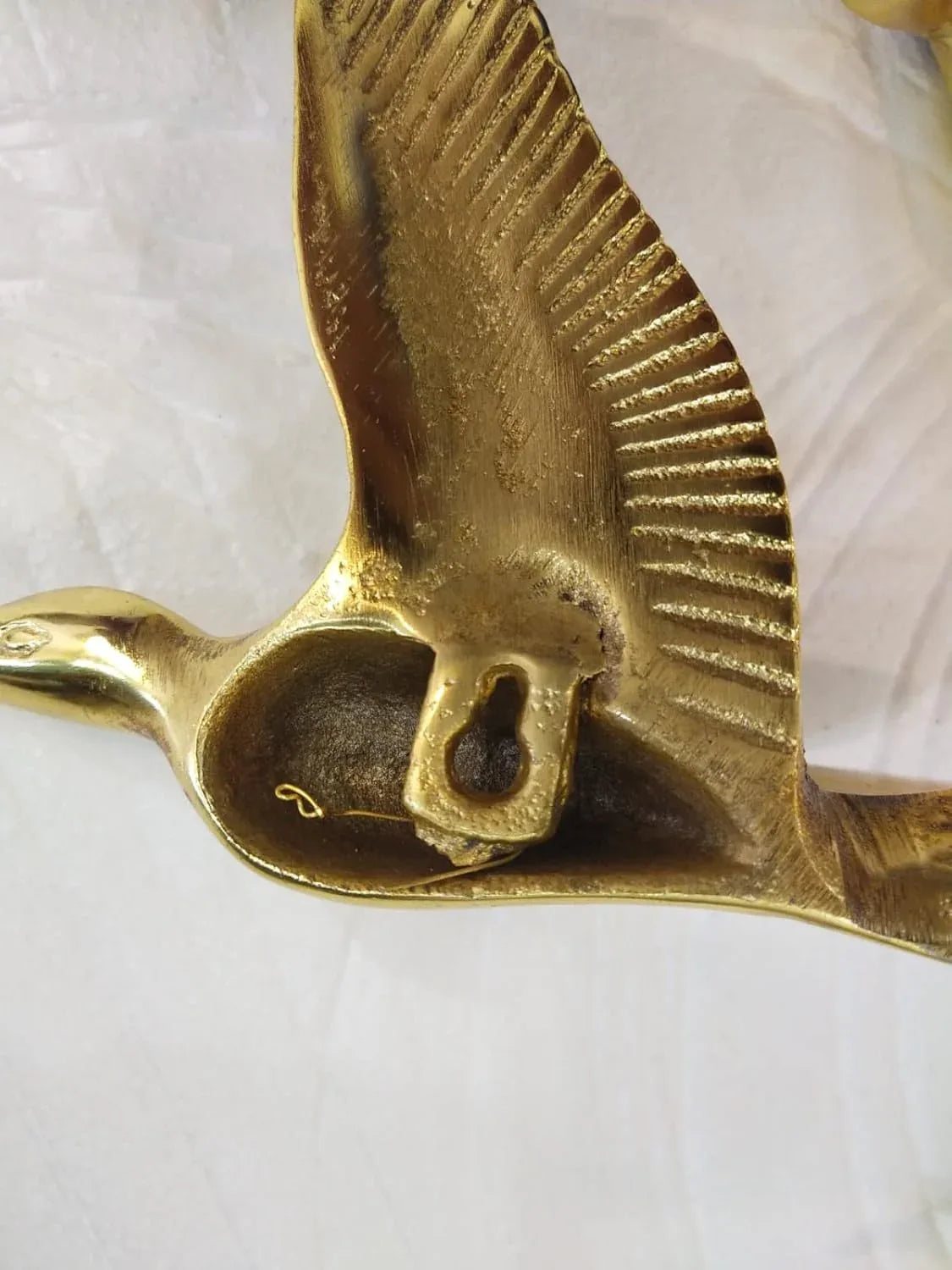 Aluminum Rose Gold Flying Birds Set of 6-ArtyCraftz.com