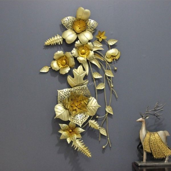 Amazing Room Showpiece Flower Leaves Wall Decor - ArtyCraftz.com