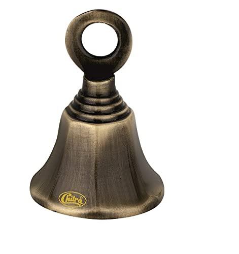 Antique Brass Russian Decorative Small Door Bells for Pooja Room-ArtyCraftz.com
