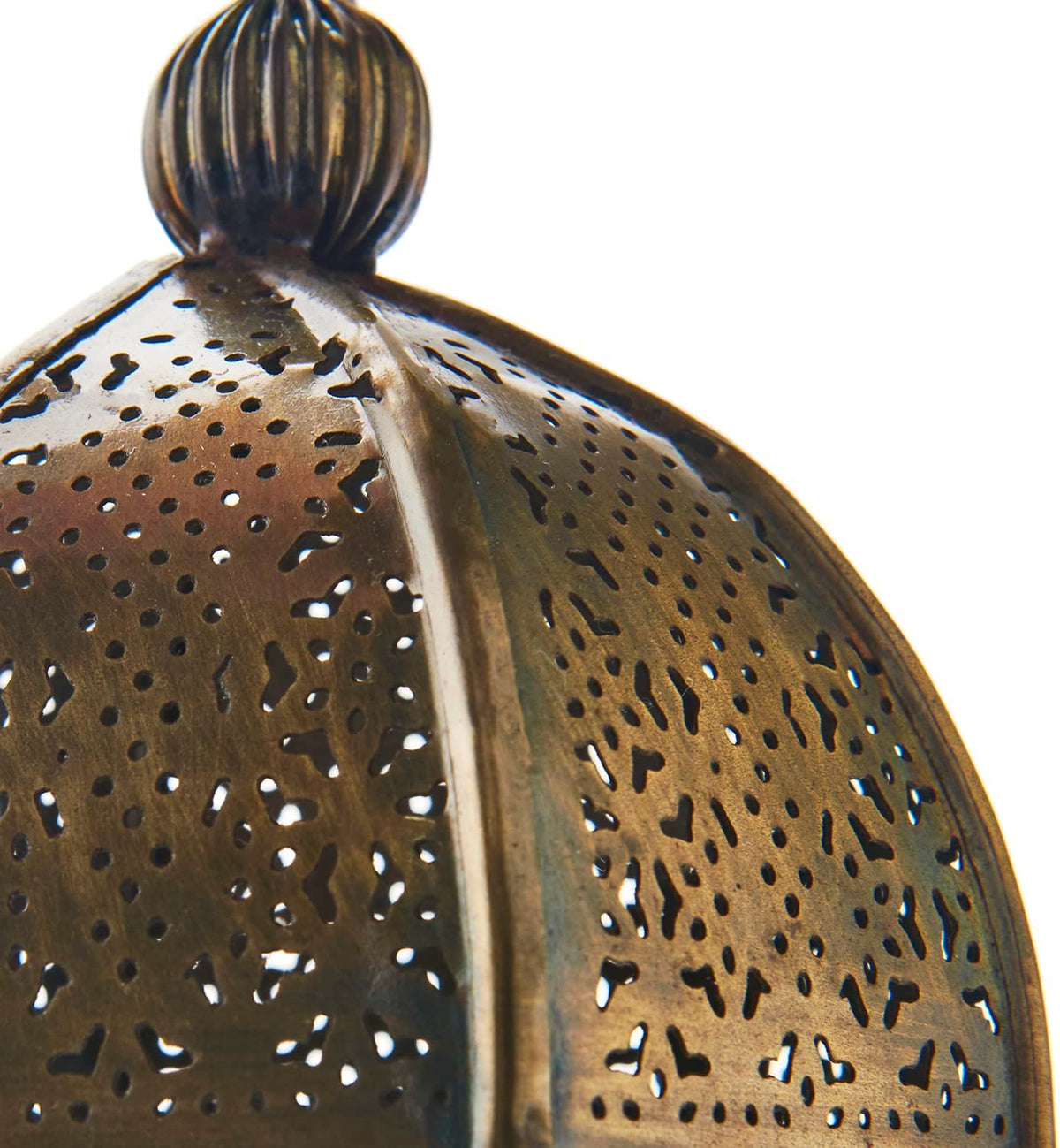 Antique Gold Iron Lantern Set of 2-artycraftz.com