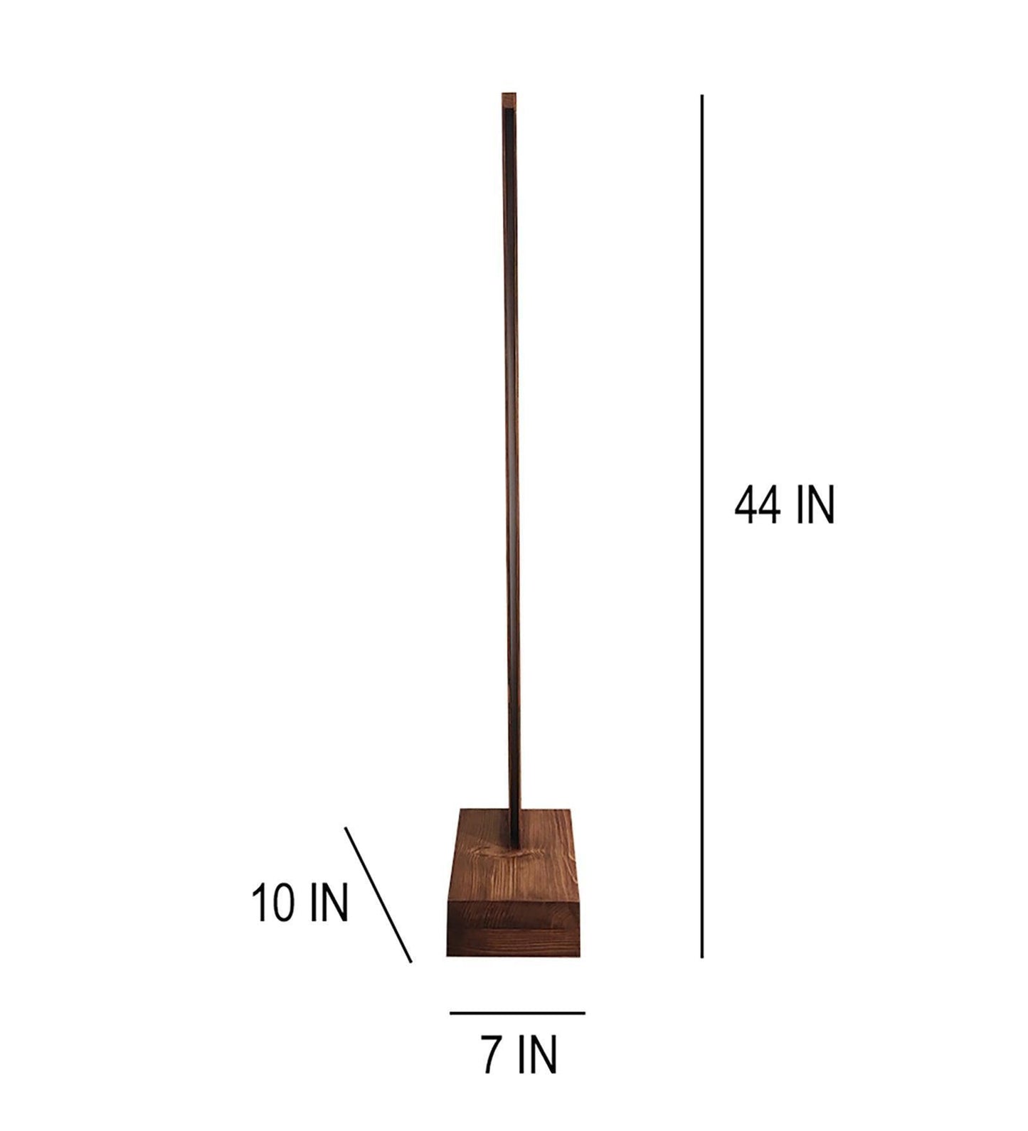 Arc LED Wooden Floor Lamp - ArtyCraftz.com