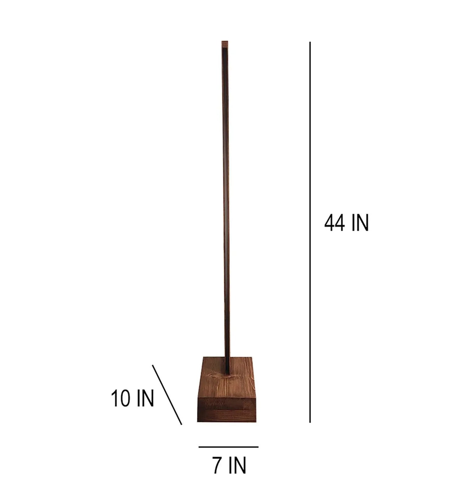 Arc LED Wooden Floor Lamp - ArtyCraftz.com